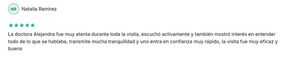 Reseña de paciente con cinco estrellas (12)