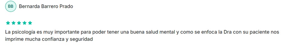 Reseña de paciente con cinco estrellas (10)